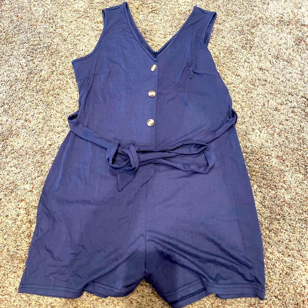 Blue Romper- never worn